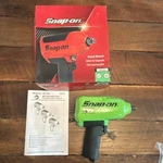 Snap-on Pneumatic Impact Wrench Air Tool, Model MG725, Mpn MG725AG. Green. Fixed Price $429.00.