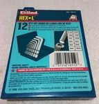 Eklind 10512 12PC Hex Key Set Metric Metal Box Usa. Fixed Price $56.56.