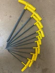 Bondhus 15238 HTX10-6 10-PIECE Inch Hex T-handle Set Length 3/32 3/8. Fixed Price $27.00.