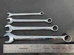 Ace Pro Series Wrenches 19MM 15 8 Combination Box 12PT Metric Cr-v Chrome. Fixed Price $6.99.