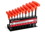 Powerbuilt 940202 10 Piece Metric T-handle Hex Key Wrench Set. Fixed Price $44.51.