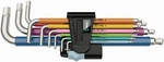 Wera 3950/9 Multicolor Stainless Steel L-key Set Metric 05022669001. Fixed Price $71.77.