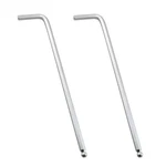Yhxixi 2PCS 3/16'' Internal Hexagonal Ball End Key 3/16", Silver. Fixed Price $9.11.