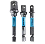 Pc Impact Rated Hex Shank Socket Drill Driver Set 1/4" 3/8" 1/2". Fixed Price $9.00.