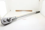 Williams H-51A 3/4" Drive Ratchet Head W/snap On L72RJ 20" Knurled Handle Usa. Fixed Price $145.99.