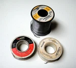 Lot Of 3 Solder Wires Rosin Core Firepower,kester,marquette. Fixed Price $12.00.