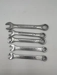 5-PIECE Drop Forged Steel 12-POINT Combination Wrench Set. Fixed Price $5.99.