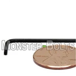 2 Pack - .050" Short Arm Hex Key / Allen Wrench 6150 Alloy Steel Black Inch. Fixed Price $7.35.