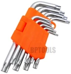 9PC Tamper Resistant Star Torx T10 T15 T20 T25 T27 T30 T40 T45 T50 L Wrench. Fixed Price $11.90.