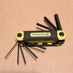 Stanley STHT71800 Metric 1.5 - Mm Pc Folding Hex Key Set, Foldable Tool. Fixed Price $5.00.