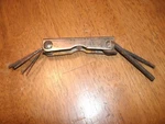 Vintage Great Neck HEK-7 Usa Hex Wrenches Key Set. Fixed Price $8.99.