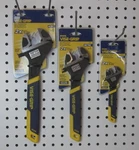 Irwin Vise Grip Set Of 3 Adjustable Wrenches, 12", 10", 6" Metric. Fixed Price $39.99.