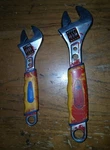 Advantek Adjustable Set 6" & 8" Comfort Grip Wide Jaw Crescent Wrenches. Fixed Price $14.29.