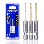 3PIECES 5/64 Hex Shank Drill Bit Hss Titanium Coated 135 Degree Split. Fixed Price $16.53.