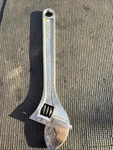 Armstrong Tools Usa Nos Rare Adjustable Wrench 28-412 300MM. Fixed Price $40.00.