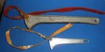Klein Tools Grip-it Strap Wrenches S6H + S12H 6" & 12" Made Usa. Fixed Price $60.00.
