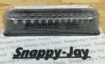 Snap-on Tools Usa New 12PC 1/4 Drive Metric 12PT Semi Deep Socket Set 112TMMDSY. Fixed Price $319.95.