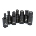 Husky 1/2 In. Drive Hex Bit Impact Socket Set Sae (7-PIECE). Fixed Price $24.95.