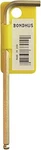 Bondhus 38056 3.0MM Goldguard Finish Ball End L-wrench Tagged/barcoded 10EA. Fixed Price $20.05.