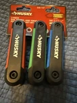 Husky 545 747 Sae/metric And Torx Folding Hex Key Set (3-PIECE). Fixed Price $16.99.