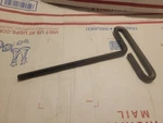 New Vintage Eklind T-handle Hex Key 3/8 9" Edp No. 31924 #398E. Fixed Price $13.00.