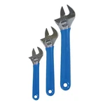 Westward 1NYD2 Adjustable Wrench Set, 3/4 In, 1-1/8 Jaw Cap, Alloy. Fixed Price $37.19.