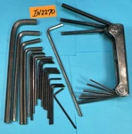 Eklind Co. #91 Sae Hex Fold-out Set & Loose Keys 27PC IN2270. Fixed Price $19.88.