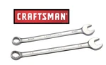Craftsman Wrenches Polished Combination Sae Or Mm 12PT. Fixed Price $12.95.