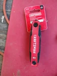 Craftsman CMHT26007 8PC Metric Folding Hex Key Set. Fixed Price $15.00.