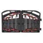 16 Pcs Hex Torx Wrench Set Handle Allen Key With Case For Long Shafts Stor. Fixed Price $50.71.