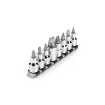 Tekton SHB92108 1/2" Drive Phillips/slotted Bit Sockets, 8-PIECE. Fixed Price $52.99.