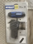 Kobalt 0856859 14-PIECE T-grip Star Key Set. Fixed Price $22.00.