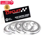 Circuit Performance 73.1MM Od To 60.1MM Id Silver Aluminum Hub Centric Rings. Fixed Price $25.99.