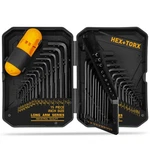 Elead Hex Key Allen Wrench Set 41-PIECE Torx With Torque Hand.... Fixed Price $33.01.
