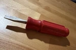 Craftsman Usa 41418 G Wf Red Hard Handle Rare Stubby Flat Slotted Screwdriver. Fixed Price $69.95.