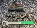 Greenlee 34759 Ratchet Wrench -1" Hex & Punches-made In Usa. Fixed Price $70.00.