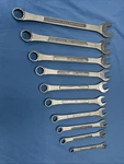 Trw Combination Wrench Set Mechanic Tool Of 10 -3/8 Usa. Fixed Price $50.00.