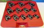 Neiko 03323A Crowfoot Wrench Set 1/2" And 3/8 Drive 12 Piece Sae Crows Feet. Fixed Price $100.00.