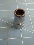 Snap-on Tools TW161 1/2" Sae Drive Shallow Point Chrome Owner Mark TW-161. Fixed Price $7.16.