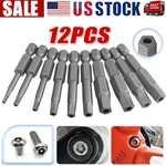 Security Torx Bit Set + Hex Key Allen - For Power Drill & Impact Driver. Fixed Price $7.74.