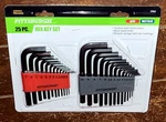 Pittsburgh 25 Sae/metric Piece Hex Key Set W/storage #5962. Fixed Price $14.70.