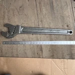 Vintage Otc 2-7/8" Capacity Adjustable Wrench No. 0A-24 Made Usa Y73. Fixed Price $225.00.