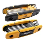Mulwark 17PCS Folding Allen Wrench Set Metric & Pack Of 2, Multicolor. Fixed Price $26.66.