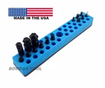 Mechanics Time Saver 37 Slot 1/4 In Magnetic Hex Bit Holder Organizer Mts Usa. Fixed Price $16.98.