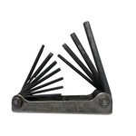 Vintage Buffalo 9HK-2T Sae Fold-up Hex Key Set + Torx T15 T20 Sizes. Fixed Price $9.99.