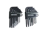 Craftsman Short Arm 16PC Sae/metric Allen Hex Keys Tools New Both Sets. Fixed Price $16.95.