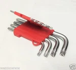 L-shape 9PC T10-T50 Offset Star Key Safety Anti Tamper Proof Torx Bit Wrench. Fixed Price $22.95.