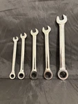 Powerfix Profi Combination Ratchet Spanner/wrench X5 -8MM/10MM/13MM/14MM/17MM. Fixed Price $12.09.