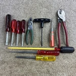 Electrical Tools 11PC. Lot Klein,vaco,xcelite. Fixed Price $44.00.