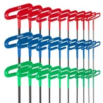 Dytert 30-PIECE Handle Allen Wrench Set Metric/sae/torx, Red, Blue, Green. Fixed Price $43.91.